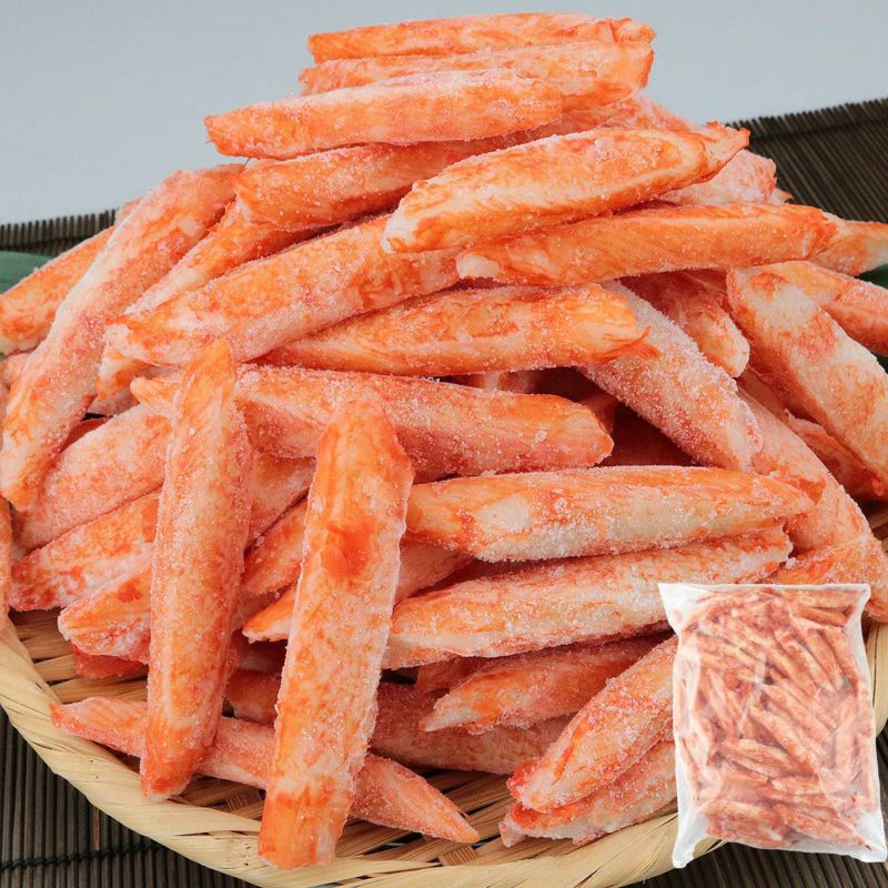 ほぼカニ1kg 業務用 カネテツデリカフーズ カニカマ 魚肉 かに カニ